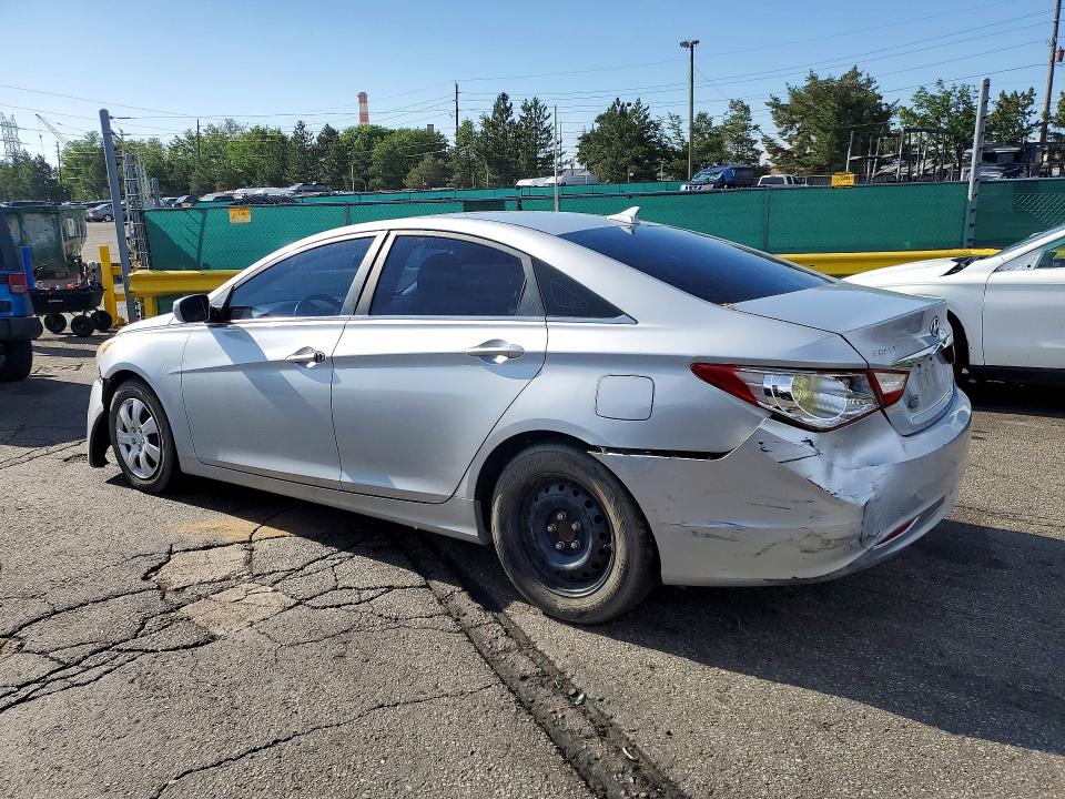 2011 Hyundai Sonata VIN 5NPEB4AC5BH155391 COPART salvage auction — REAR END, Co - Public - Salvage Title, sold $725 on 2026-07-02 (photo 2)