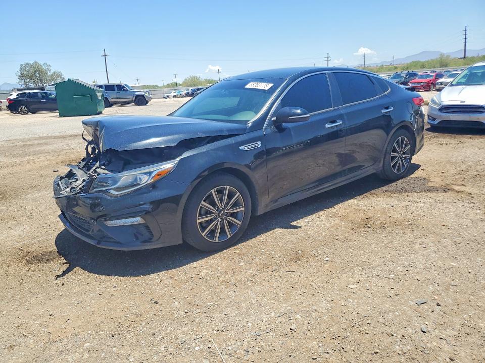 2019 Kia VIN 5XXGT4L37KG353405 COPART salvage auction — FRONT END, AZ - CERT OF TITLE - SALVAGE, sold $1,000 on 2026-07-31 (photo 1)