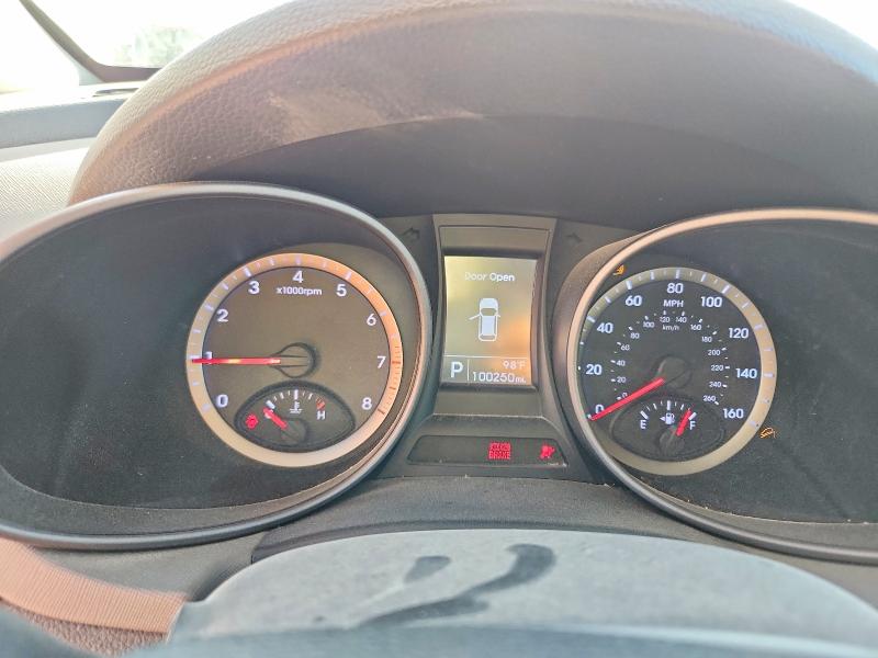 2014 Hyundai VIN 5XYZU3LB6EG204281 COPART salvage auction — SIDE, TX - SALVAGE VEHICLE TITLE (P), sold $375 on 2026-07-24 (photo 9)