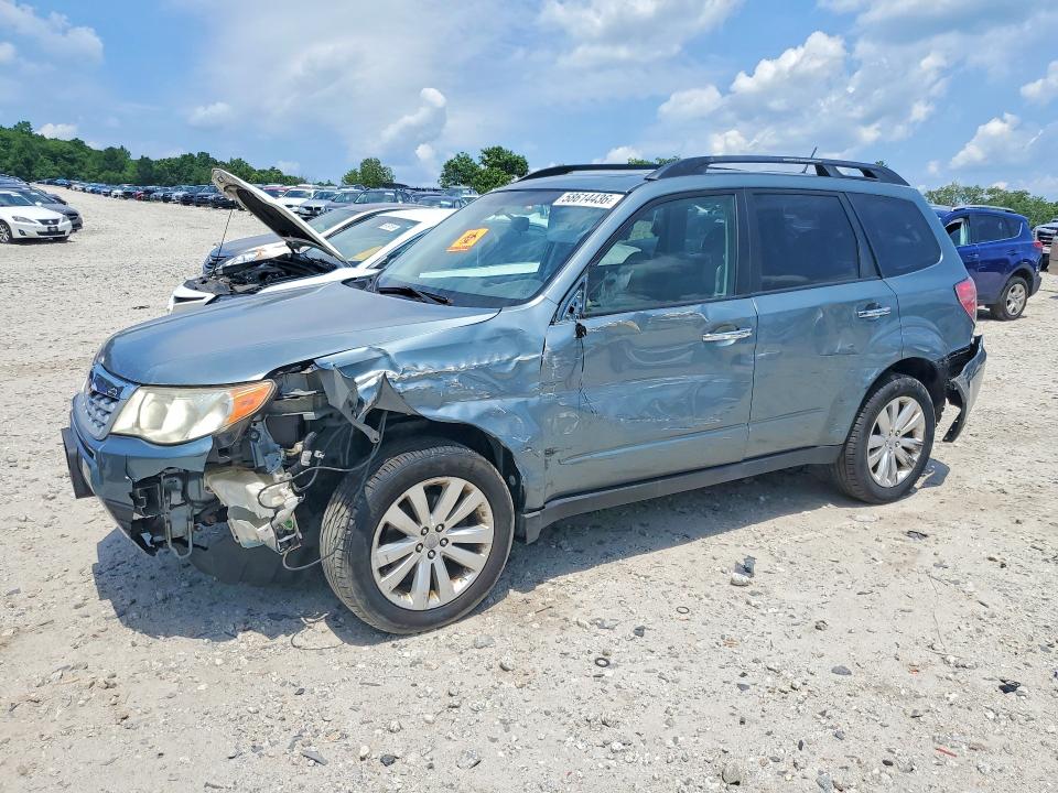 2011 Subaru Forester VIN JF2SHADC0BH759474 COPART salvage auction — FRONT END, Ma - Cert Of Title-Reconstrctd Coll, sold $500 on 2026-07-08 (photo 1)