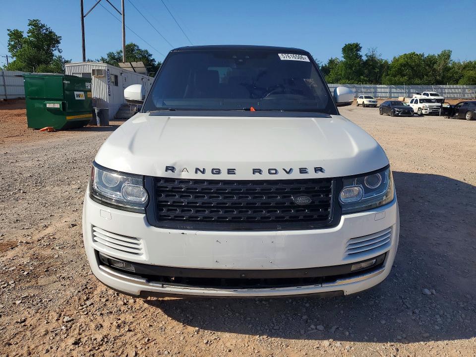 2017 Land rover RANGE ROVER VIN SALGS2FEXHA336521 COPART salvage auction — MINOR DENT/SCRATCHES, Ok - Dealer Only Clean Title (P), sold $8,900 on 2026-07-28 (photo 5)