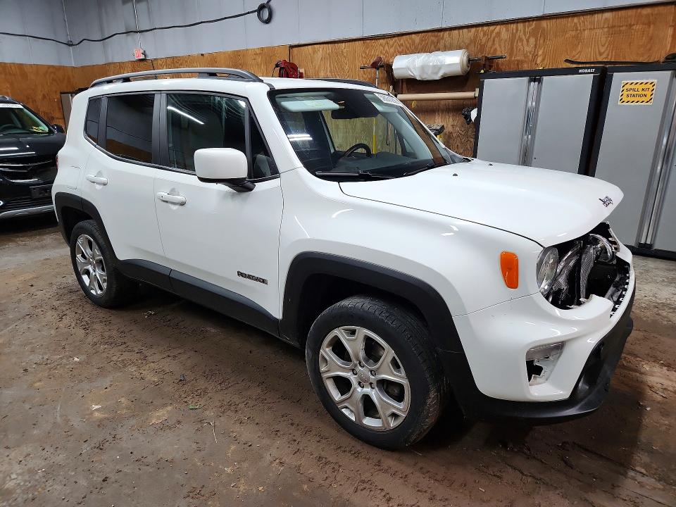 2019 Jeep Renegade VIN ZACNJBBB1KPJ78667 COPART salvage auction — FRONT END, Mi - Certificate Of Title, sold $2,300 on 2026-07-15 (photo 4)