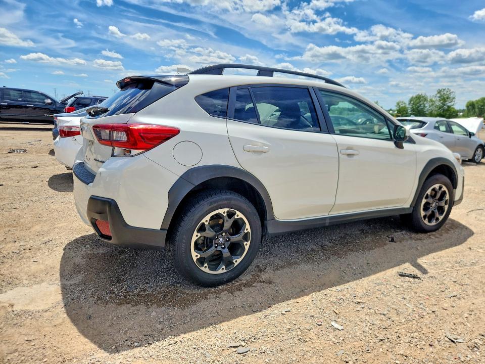 2021 Subaru Xv VIN JF2GTAECXM8304735 COPART salvage auction — SIDE, IL - SALVAGE CERTIFICATE, sold $3,150 on 2026-07-28 (photo 3)