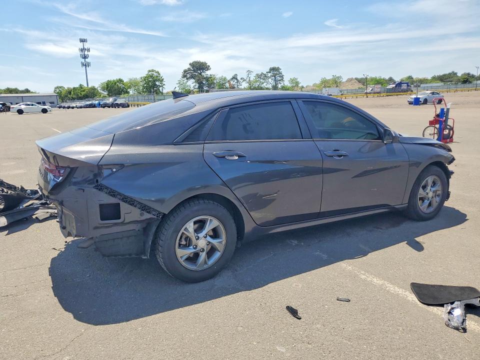 2021 Hyundai Elantra VIN 5NPLL4AG9MH047608 COPART salvage auction — FRONT END, Id - Salvage Certificate Of Title, sold $3,000 on 2026-07-20 (photo 3)