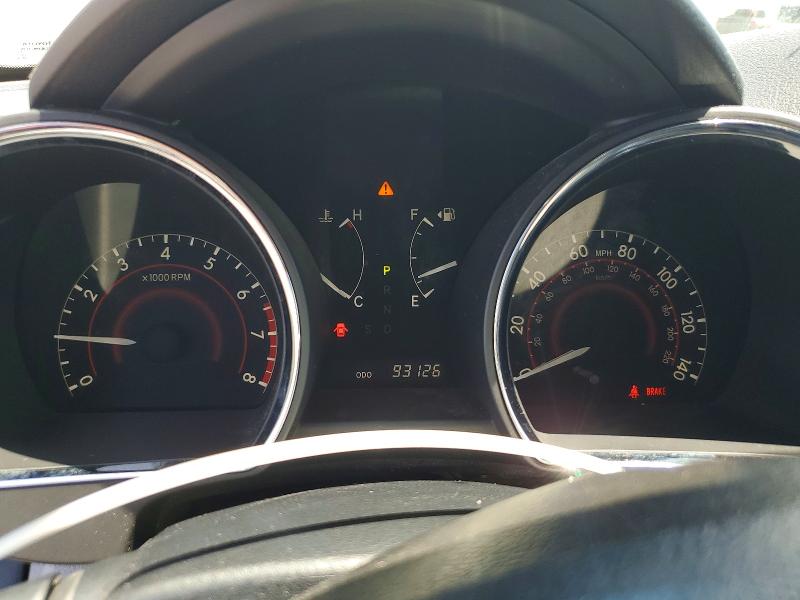 2013 Toyota Highlander VIN 5TDZK3EH9DS102109 COPART salvage auction — FRONT END, Ca - Salvage Certificate, sold $5,700 on 2026-07-16 (photo 9)