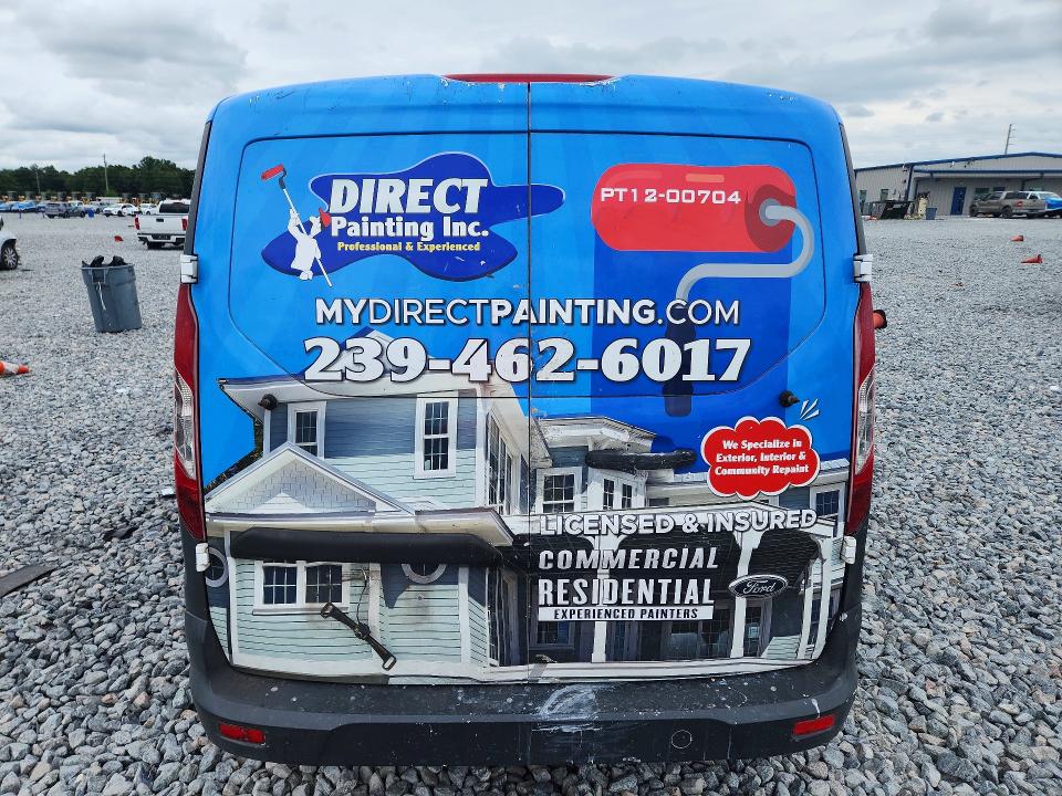 2016 Ford Transit VIN NM0LS7E70G1289842 COPART salvage auction — FRONT END, Fl - Cert Of Title Slvg Rebuildable, sold $925 on 2026-07-10 (photo 6)