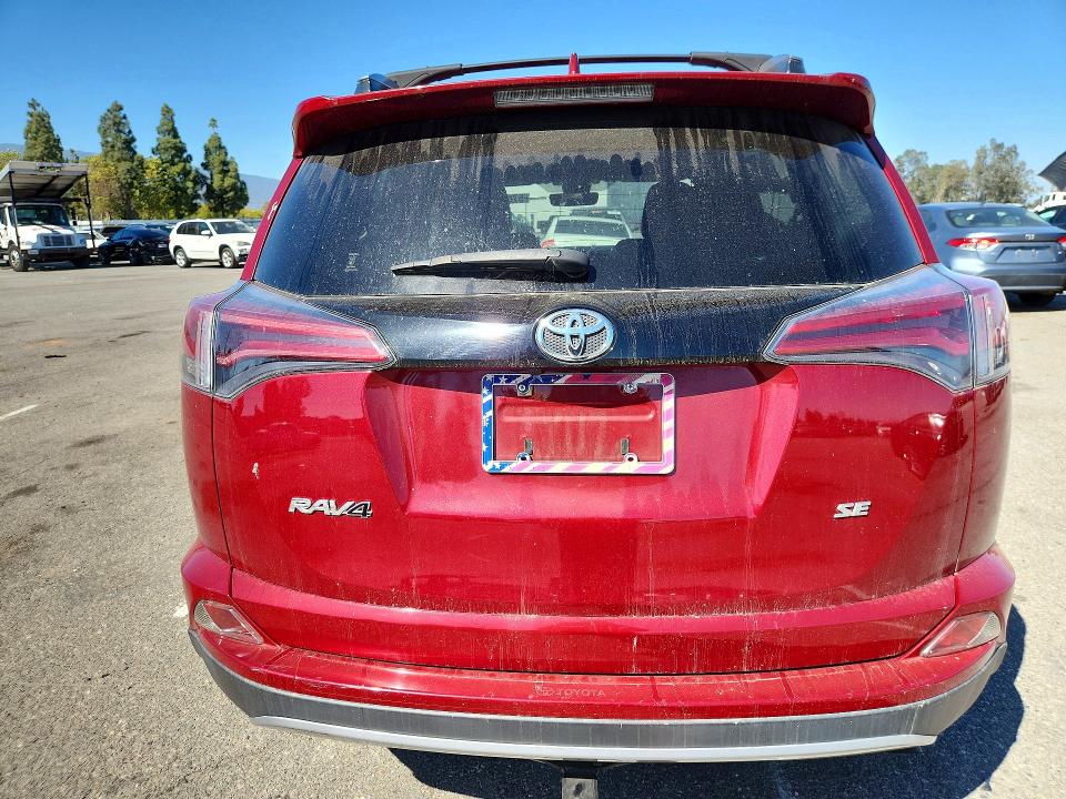 2018 Toyota Rav 4 VIN JTMNFREV7JD127688 COPART salvage auction — FRONT END, Ca - Salvage Certificate, sold $7,200 on 2026-07-14 (photo 6)