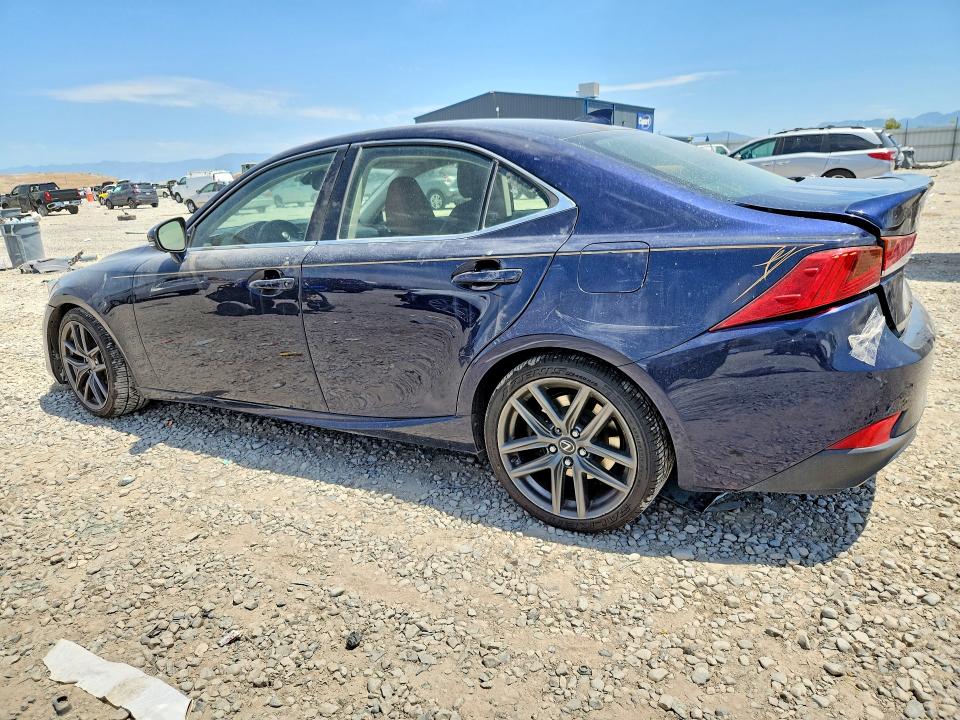 2017 Lexus Is VIN JTHCM1D2XH5015959 COPART salvage auction — REAR END, Ut - Salvage Certificate, sold $4,700 on 2026-07-31 (photo 2)