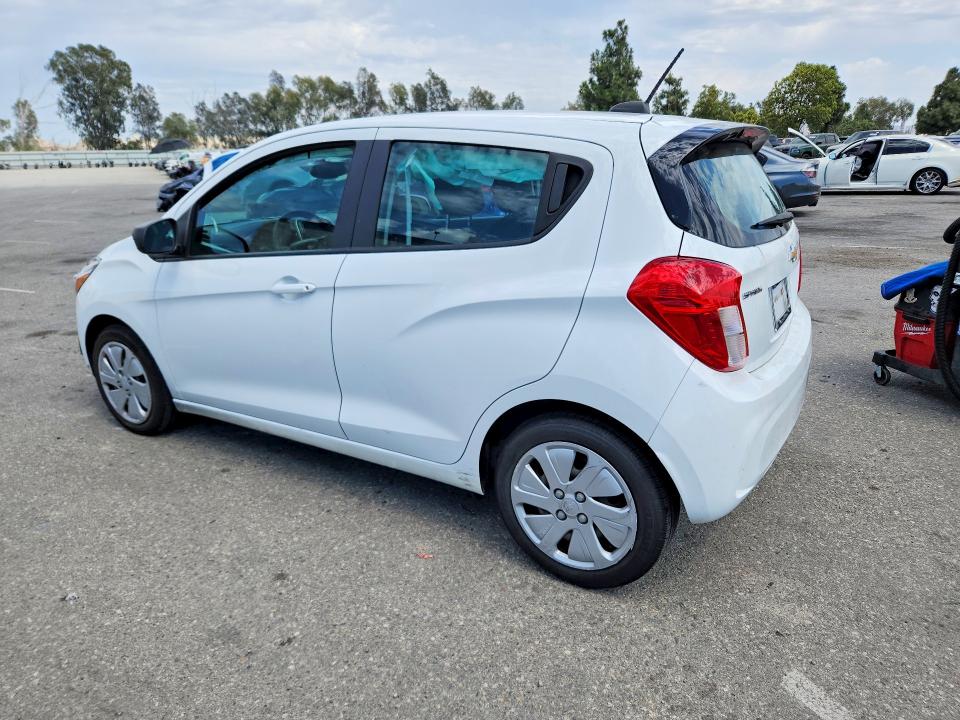 2017 Chevrolet Spark VIN KL8CB6SA7HC741748 COPART salvage auction — FRONT END, Ca - Salvage Certificate, sold $925 on 2026-07-30 (photo 2)