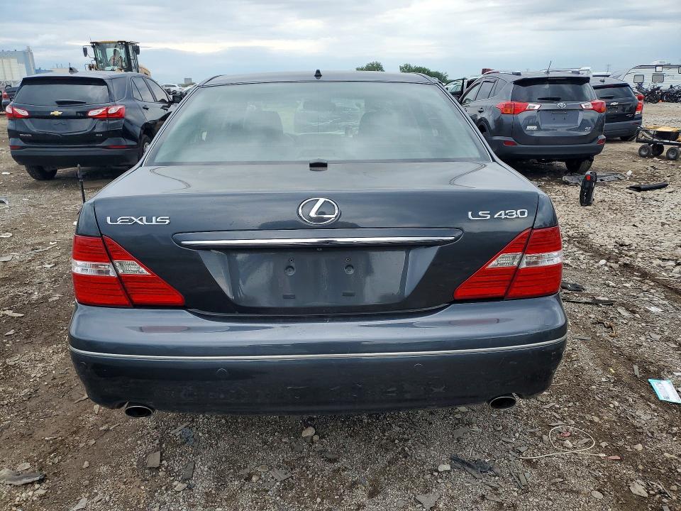 2005 Lexus Ls VIN JTHBN36F955008808 COPART salvage auction — FRONT END, IL - SALVAGE CERTIFICATE, sold $400 on 2026-07-31 (photo 6)