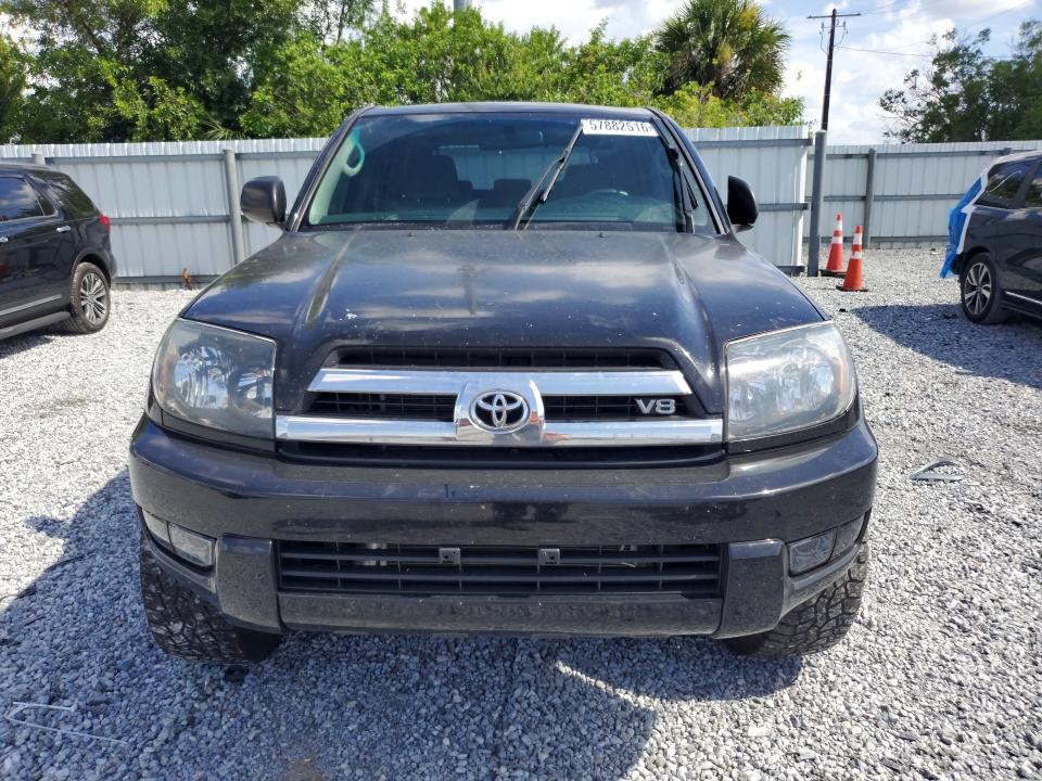 2005 Toyota 4runner VIN JTEBT14R858025246 COPART salvage auction — UNDERCARRIAGE, FL - CERT OF TITLE SLVG REBUILDABLE, sold $15 on 2026-07-21 (photo 5)
