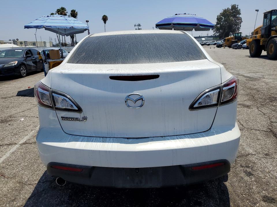 2011 Mazda 3 VIN JM1BL1VG4B1455457 COPART salvage auction — FRONT END, Ca - Salvage Certificate, sold $275 on 2026-07-24 (photo 6)