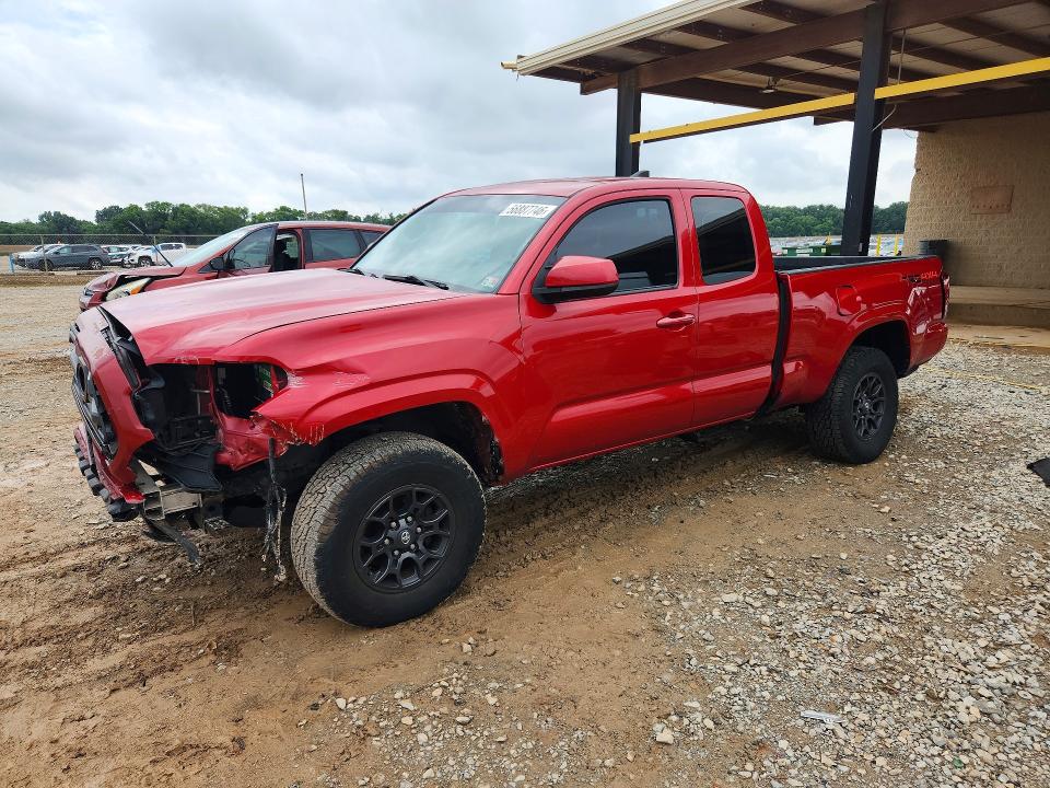 2016 Toyota Tacoma VIN 5TFSX5ENXGX047284 COPART salvage auction — FRONT END, Al - Cert Of Title-Salvage Title, sold $6,900 on 2026-07-22 (photo 1)