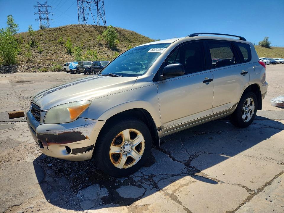 2008 Toyota Rav 4 VIN JTMBD33V786056483 COPART salvage auction — REAR END, Co - Public - Salvage Title, sold $575 on 2026-07-27 (photo 1)
