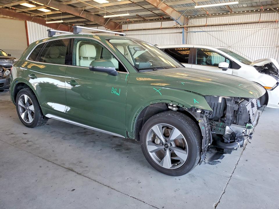2023 Audi Q5 VIN WA1BBBFY9P2081343 COPART salvage auction — FRONT END, CA - SALVAGE CERTIFICATE, sold $18,000 on 2026-07-13 (photo 4)
