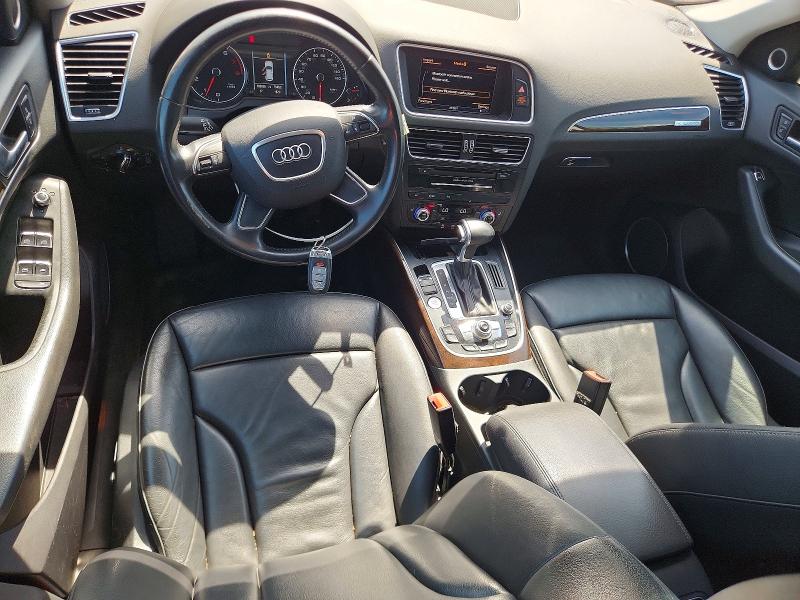 2013 Audi Q5 VIN WA1LFAFP8DA095052 COPART salvage auction — FRONT END, Ct - Cert Of Title-Salvage, sold $1,100 on 2026-07-17 (photo 8)