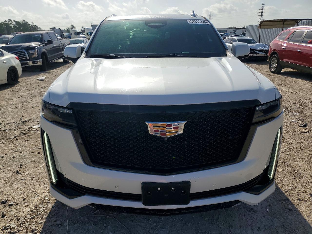 2021 Cadillac Escalade ESV VIN 1GYS4PKL4MR208925 COPART salvage auction — Front End, TX - CERTIFICATE OF TITLE, sold $41,250 on 2026-07-07 (photo 5)