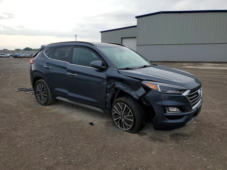 2021 Hyundai Tucson VIN KM8J3CAL9MU384408 COPART salvage auction — REAR END, Ny - Mv-907A Salvage Certificate, sold $4,500 on 2026-07-20 (photo 4)