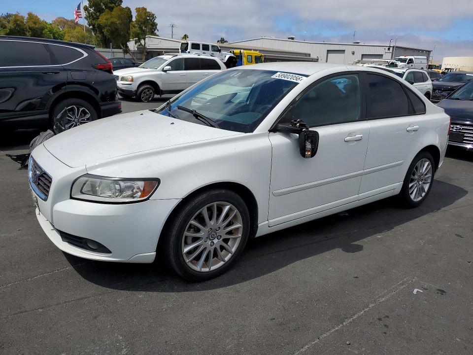 2010 Volvo S40 VIN YV1382MS0A2497015 COPART salvage auction — SIDE, CA - SALVAGE CERTIFICATE, sold $1,250 on 2026-07-27 (photo 1)