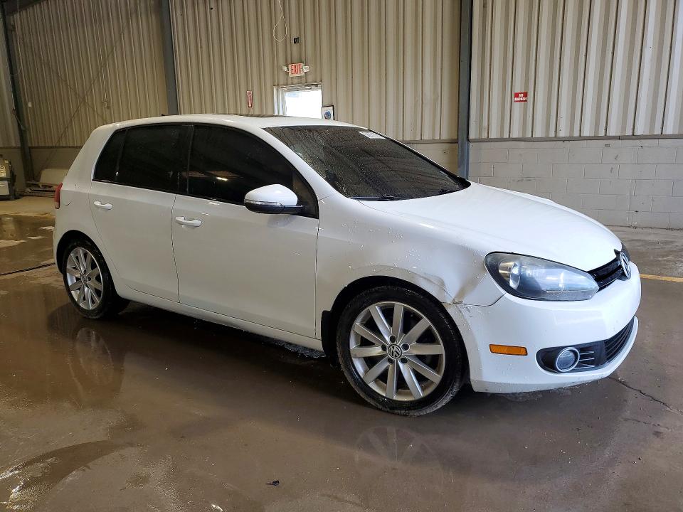 2011 Volkswagen Golf VIN WVWDM7AJ6BW230213 COPART salvage auction — FRONT END, Pa - Certificate Of Salvage, sold $1,950 on 2026-07-22 (photo 4)