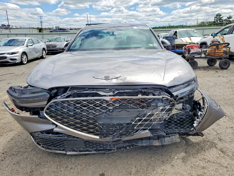 2023 Genesis G90 VIN KMTFC4SD9PU031566 COPART salvage auction — FRONT END, Pa - Certificate Of Salvage, sold $25,250 on 2026-07-02 (photo 5)