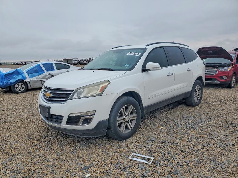 2016 Chevrolet Traverse VIN 1GNKRGKD5GJ259490 COPART salvage auction — MINOR DENT/SCRATCHES, Tx - Certificate Of Title, sold $2,350 on 2026-07-09 (photo 1)