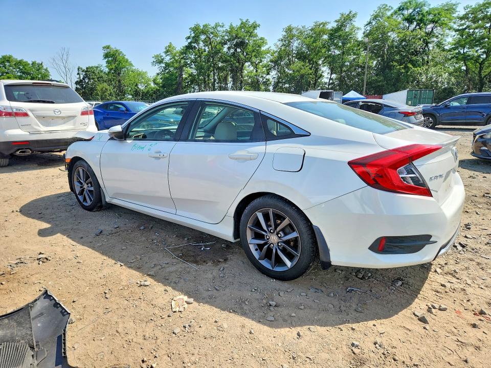 2019 Honda Civic VIN JHMFC1F35KX001257 COPART salvage auction — MECHANICAL, Md - Cert Of Salvage > 75% Damage, sold $3,400 on 2026-07-07 (photo 2)