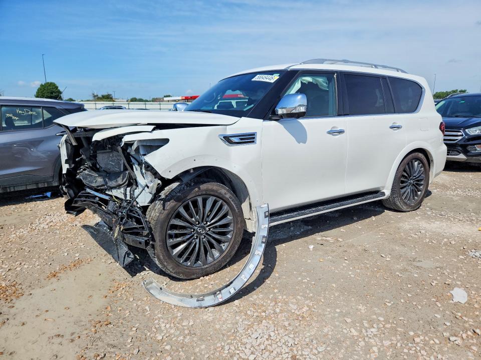 2023 Infiniti VIN JN8AZ2BE8P9301785 COPART salvage auction — FRONT END, Il - Salvage Certificate, sold $6,000 on 2026-08-03 (photo 1)