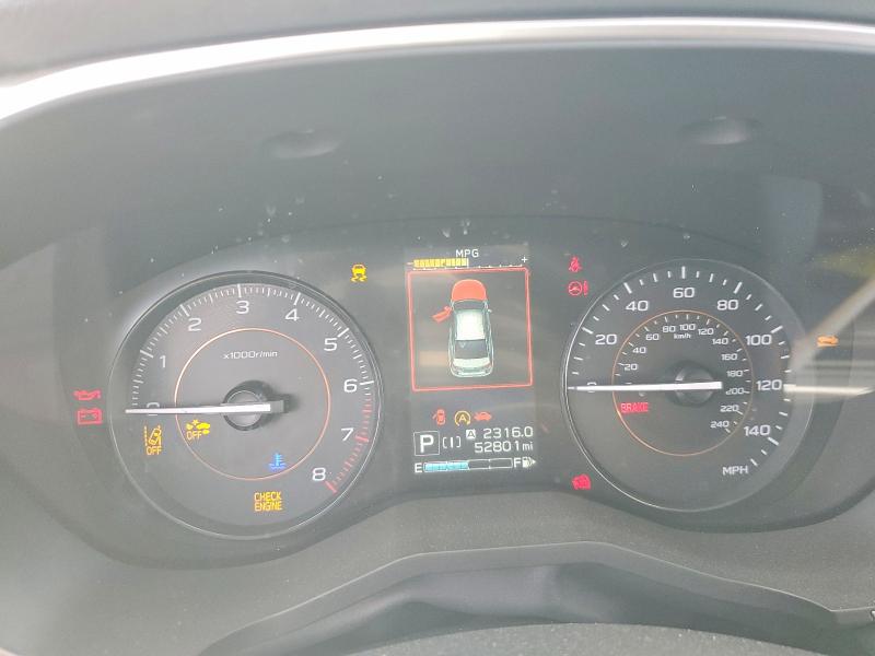 2020 Subaru VIN JF2GTAPC6L8233478 COPART salvage auction — FRONT END, Ny - Mv-907A Salvage Certificate, sold $4,450 on 2026-07-08 (photo 9)