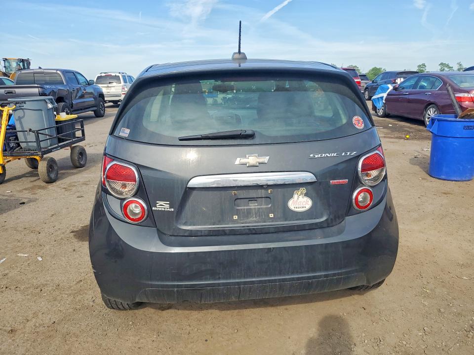2015 Chevrolet SONIC VIN 1G1JE6SB0F4132547 COPART salvage auction — FRONT END, Pa - Certificate Of Salvage, sold $400 on 2026-07-02 (photo 6)