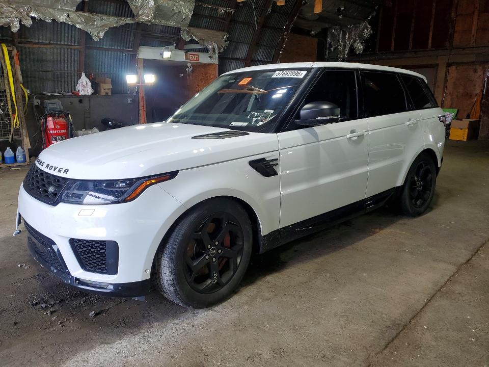 2019 Land rover VIN SALWR2RV9KA845381 COPART salvage auction — FRONT END, Ny - Mv-907A Salvage Certificate, sold $9,600 on 2026-07-08 (photo 1)