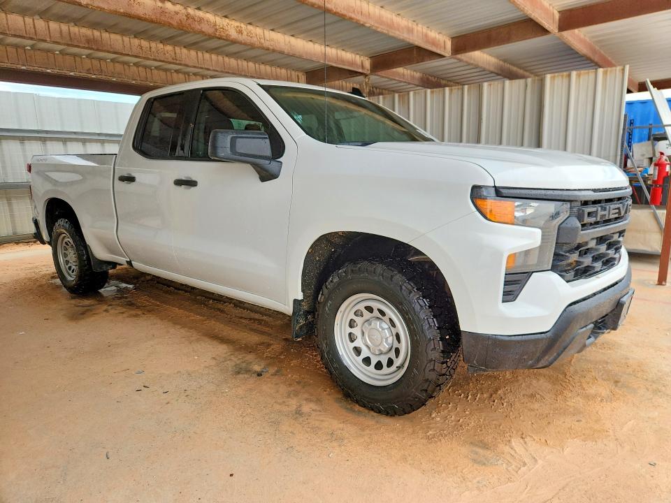 2023 Chevrolet Silverado VIN 1GCRDAED4PZ139468 COPART salvage auction — MINOR DENT/SCRATCHES, Nm - Certificate Of Title, sold $16,500 on 2026-07-02 (photo 4)