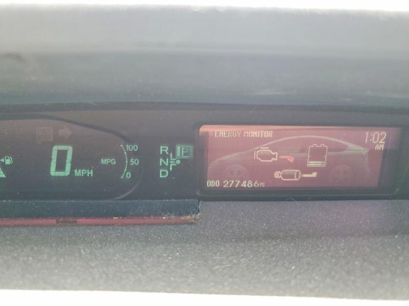 2014 Toyota Prius VIN JTDKN3DUXE1767316 COPART salvage auction — SIDE, Ca - Salvage Certificate, sold $750 on 2026-07-07 (photo 9)