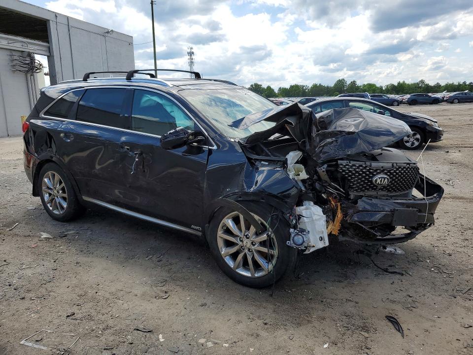 2017 Kia Sorento VIN 5XYPKDA57HG229114 COPART salvage auction — FRONT END, Va - Cert Of Title - Salvage, sold $825 on 2026-07-08 (photo 4)