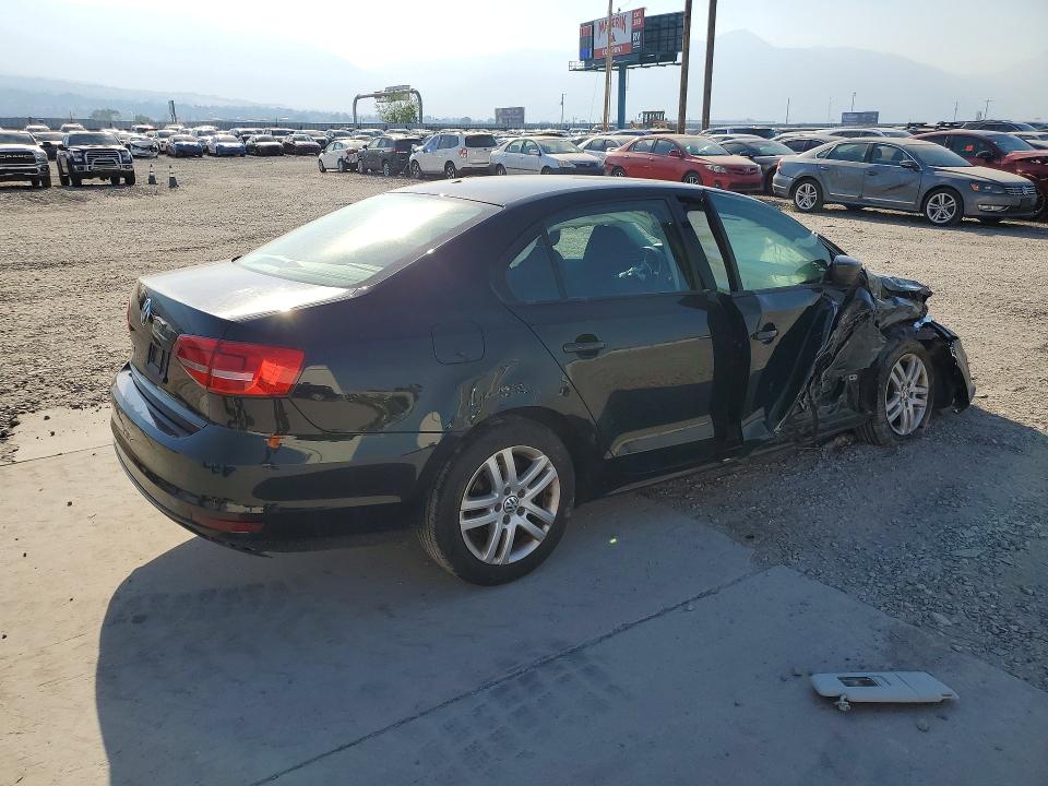 2015 Volkswagen Jetta VIN 3VW2K7AJ0FM350654 COPART salvage auction — FRONT END, UT - SALVAGE CERTIFICATE, sold $400 on 2026-08-03 (photo 3)