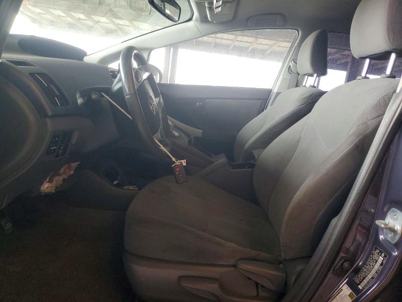 2011 Toyota Prius VIN JTDKN3DU9B0312832 COPART salvage auction — FRONT END, CA - SALVAGE CERTIFICATE, sold $725 on 2026-07-23 (photo 7)