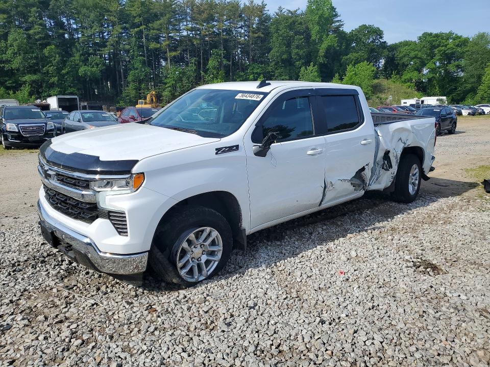 2024 Chevrolet Silverado VIN 3GCUDDED3RG459895 COPART salvage auction — SIDE, Ma - Cert Of Title-Salvage, sold $14,100 on 2026-07-31 (photo 1)