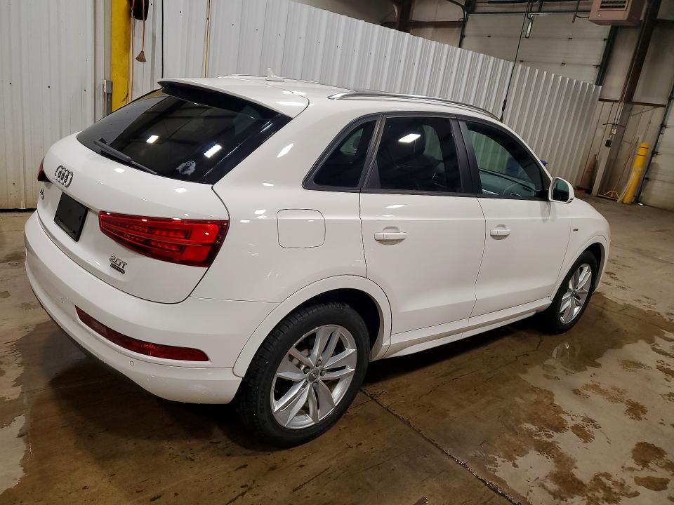 2018 Audi Q3 VIN WA1ECCFSXJR022134 COPART salvage auction — UNDERCARRIAGE, Pa - Certificate Of Salvage, sold $6,800 on 2026-07-07 (photo 3)