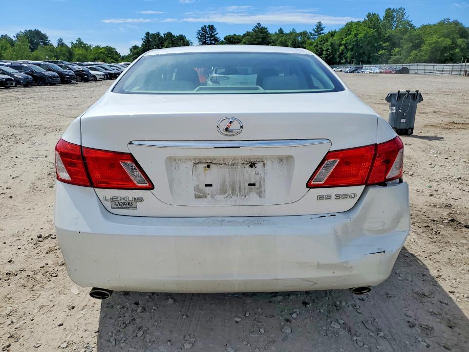 2008 Lexus Es 350 VIN JTHBJ46G582184559 COPART salvage auction — REAR END, Ma - Cert Of Title-Reconstrctd Coll, sold $1,100 on 2026-07-02 (photo 6)
