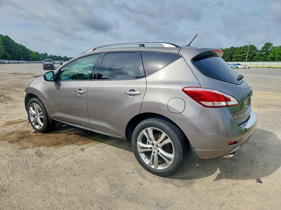 2011 Nissan Murano VIN JN8AZ1MU4BW067766 COPART salvage auction — FRONT END, LA - CERT OF TITLE-SALVAGE, sold $800 on 2026-07-23 (photo 2)