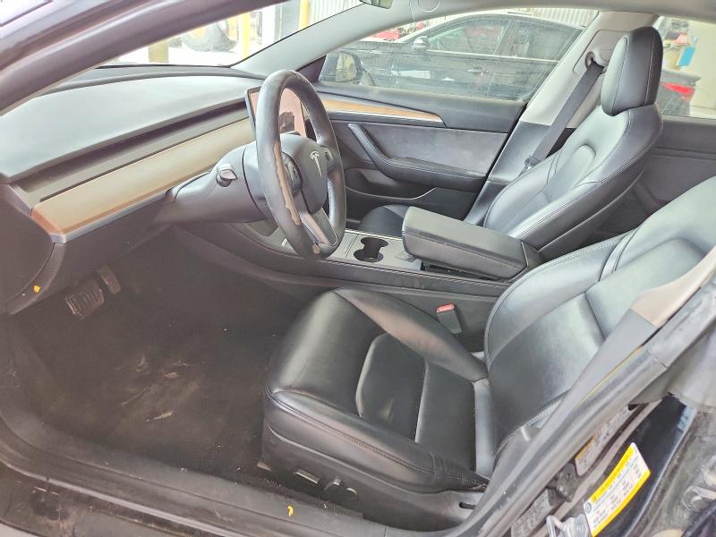 2022 Tesla Model 3 VIN 5YJ3E1EA8NF191326 COPART salvage auction — REAR END, Ne - Cert Of Title-Salvage, sold $825 on 2026-07-21 (photo 7)