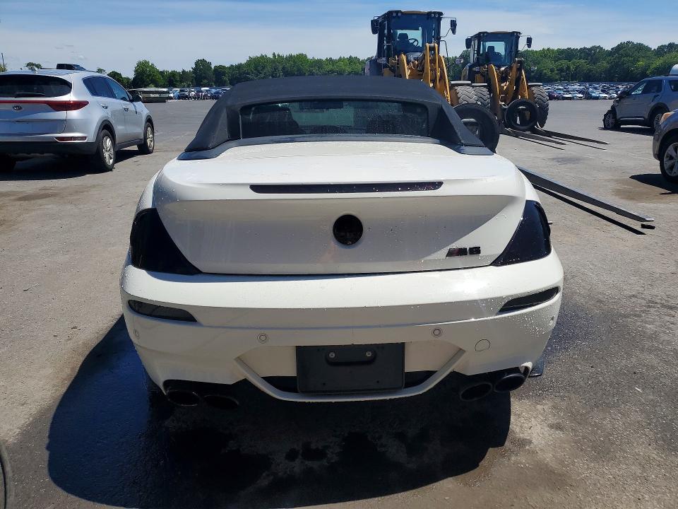 2008 BMW M6 VIN WBSEK93548CY79260 COPART salvage auction — MINOR DENT/SCRATCHES, Mt - Certificate Of Title, sold $11,400 on 2026-07-07 (photo 6)