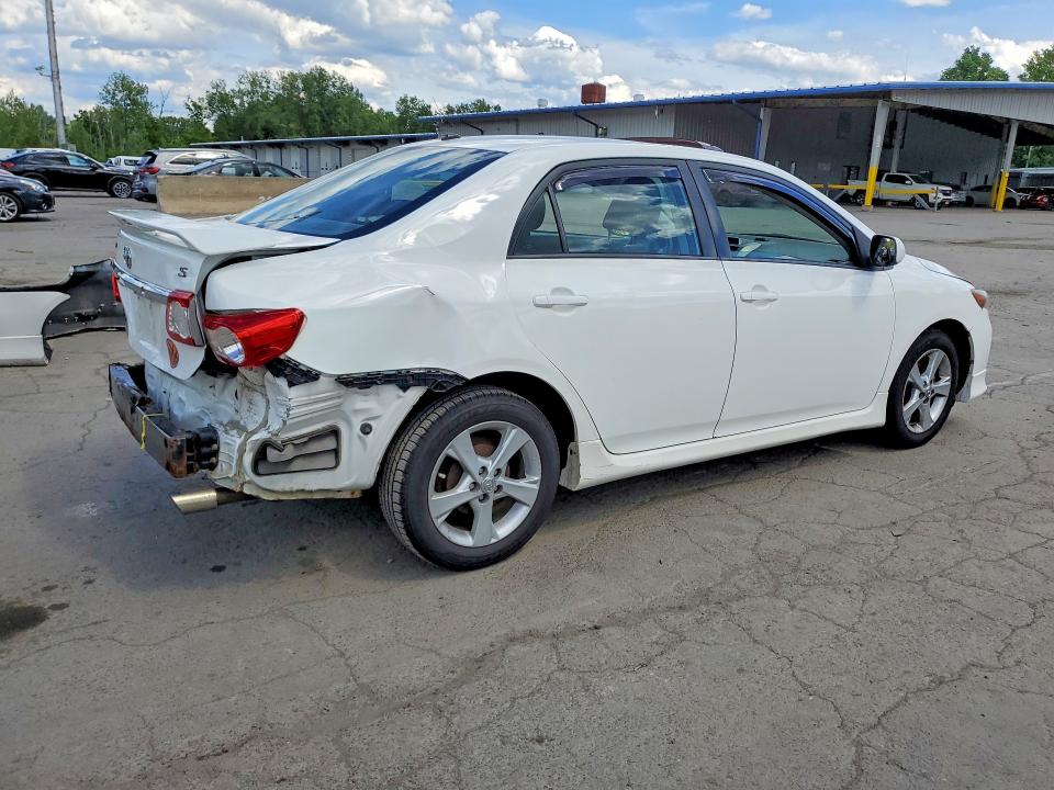 2012 Toyota Corolla VIN 2T1BU4EE2CC901101 COPART salvage auction — REAR END, Ny - Mv-907A Salvage Certificate, sold $2,200 on 2026-07-02 (photo 3)
