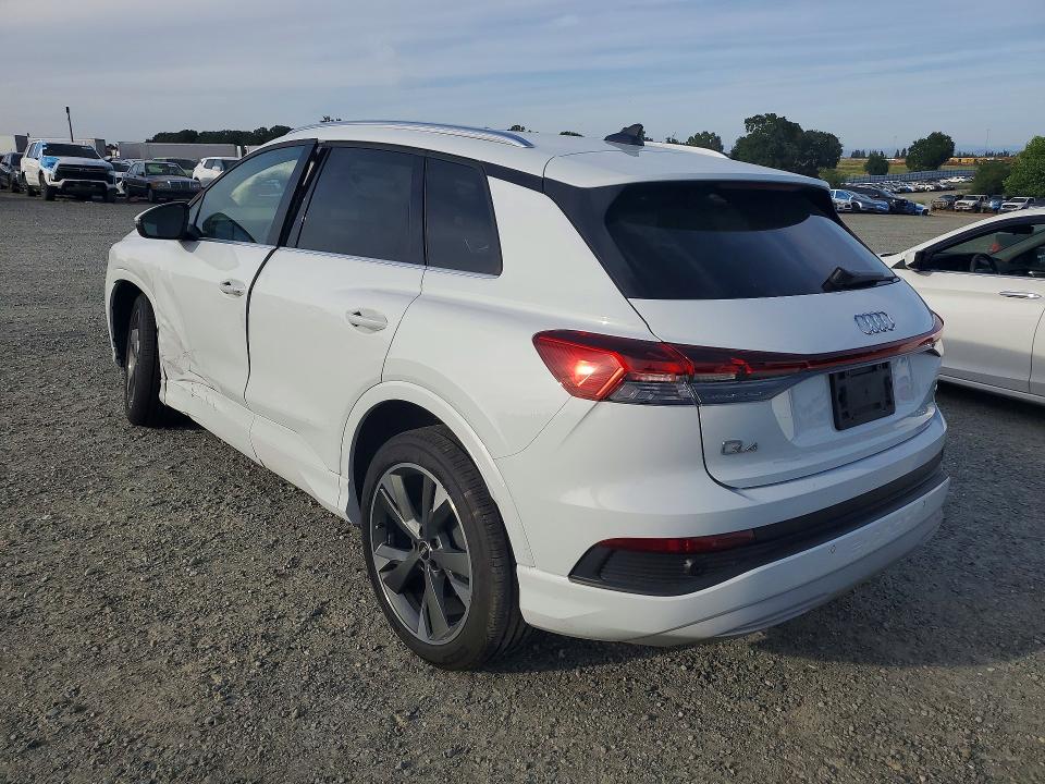 2022 Audi Q4 e-tron VIN WA1J2BFZ2NP042288 COPART salvage auction — UNDERCARRIAGE, Ca - Salvage Certificate, sold $7,800 on 2026-07-28 (photo 2)