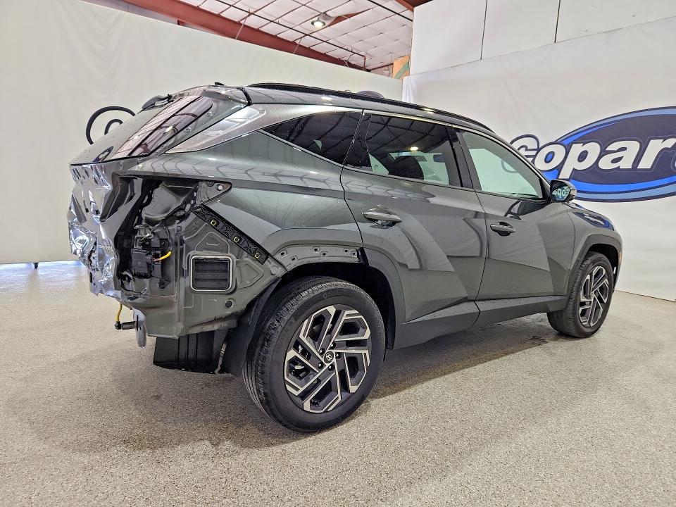2025 Hyundai Tucson VIN KM8JEDD12SU387089 COPART salvage auction — REAR END, Ca - Salvage Certificate, sold $15,500 on 2026-07-31 (photo 3)