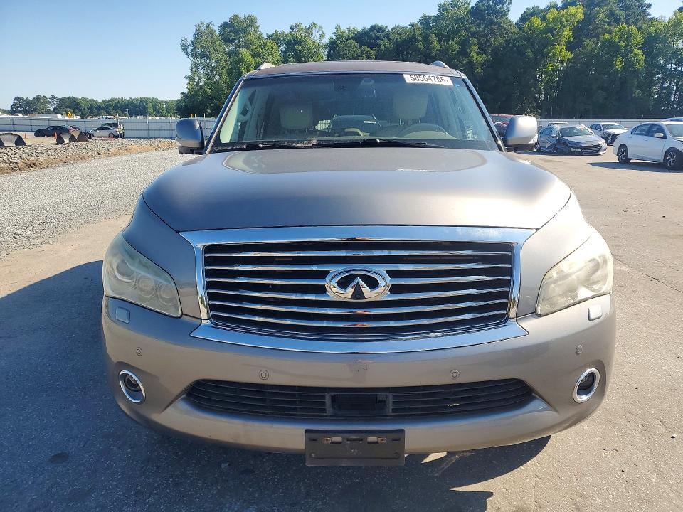 2014 Infiniti Qx80 VIN JN8AZ2NE5E9065556 COPART salvage auction — MINOR DENT/SCRATCHES, Nc - Dealer Only Clean Title, sold $1,250 on 2026-07-30 (photo 5)