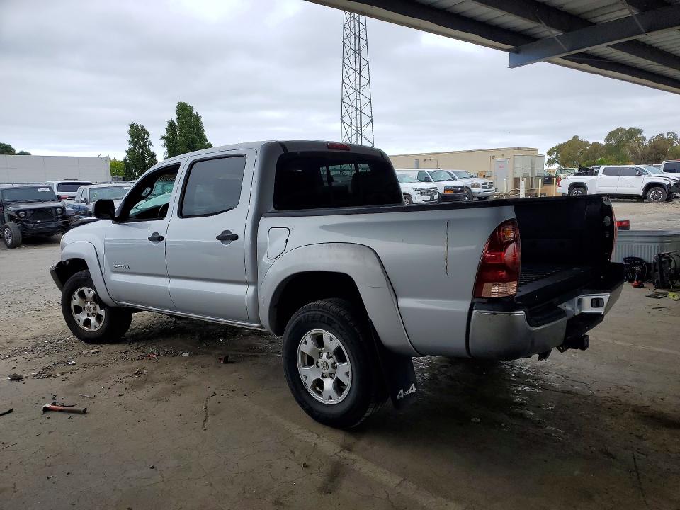 2005 Toyota Tacoma VIN 5TELU42N65Z037076 COPART salvage auction — FRONT END, Ca - Salvage Certificate, sold $3,800 on 2026-07-28 (photo 2)