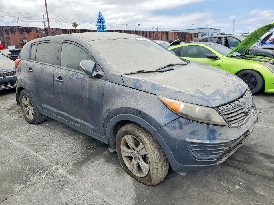 2012 Kia Sportage VIN KNDPB3A27C7307283 COPART salvage auction — FRONT END, CA - DIS/DLR/EXP ONLY LIEN PAPERS, sold $1,150 on 2026-07-06 (photo 4)