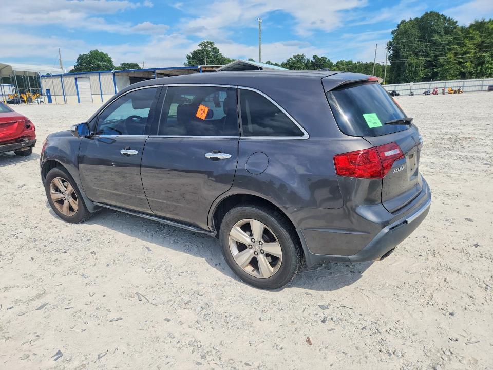 2010 Acura Mdx VIN 2HNYD2H6XAH533217 COPART salvage auction — MINOR DENT/SCRATCHES, Ga - Certificate Of Title, sold $850 on 2026-07-20 (photo 2)