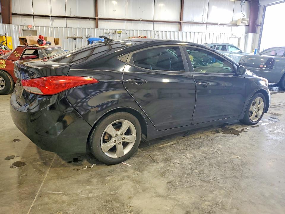2011 Hyundai Elantra VIN KMHDH4AEXBU143833 COPART salvage auction — FRONT END, Ky - Cert Of Title-Salvage, sold $375 on 2026-07-09 (photo 3)